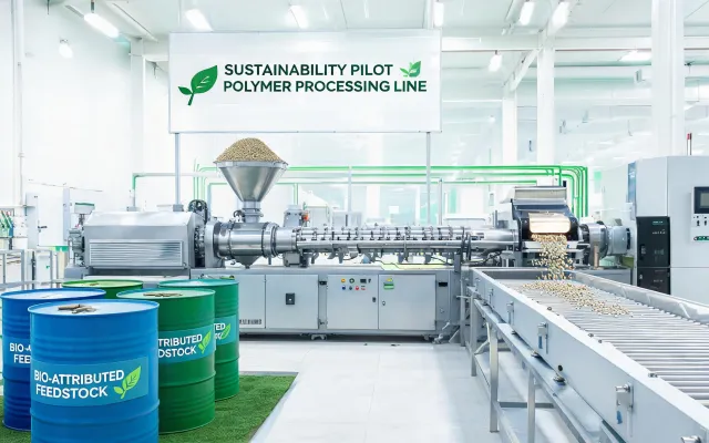 Circular feedstock pilot line